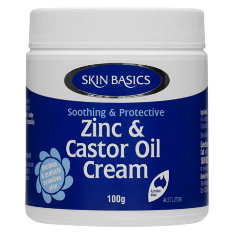 Skin Basics Zinc & Castor Cream 100g