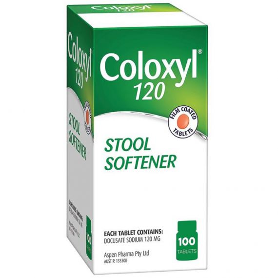 Coloxyl 120mg 100 Tablets