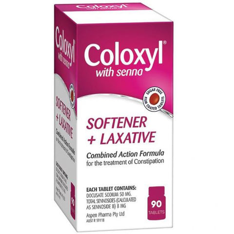 Coloxyl With Senna Tablets 90