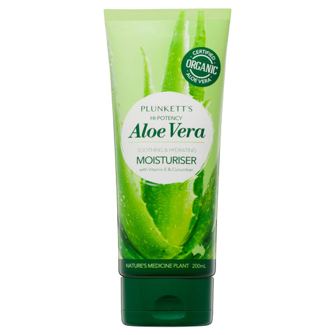 Plunkett Pure Aloe Vera 90% Moisturiser 200ml