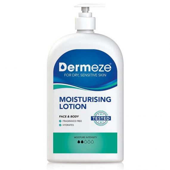 Dermeze Moisturiser Lotion Bottle 500mL