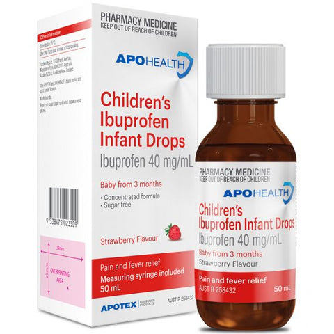 ApoHealth Ibuprofen Infant Drops Oral Liquid 50ml