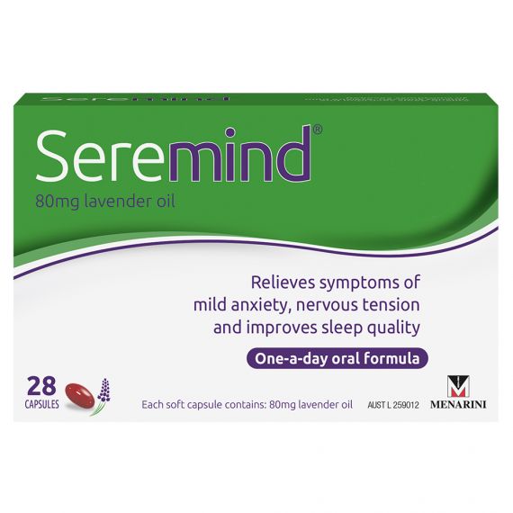 Seremind Lavender Oil 80mg 28 Capsules