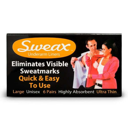 Unisex Underarm Liners Large 6 Pack