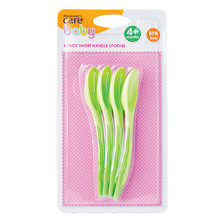 Pharmacy Care Plastic Spoon - 4 Pack