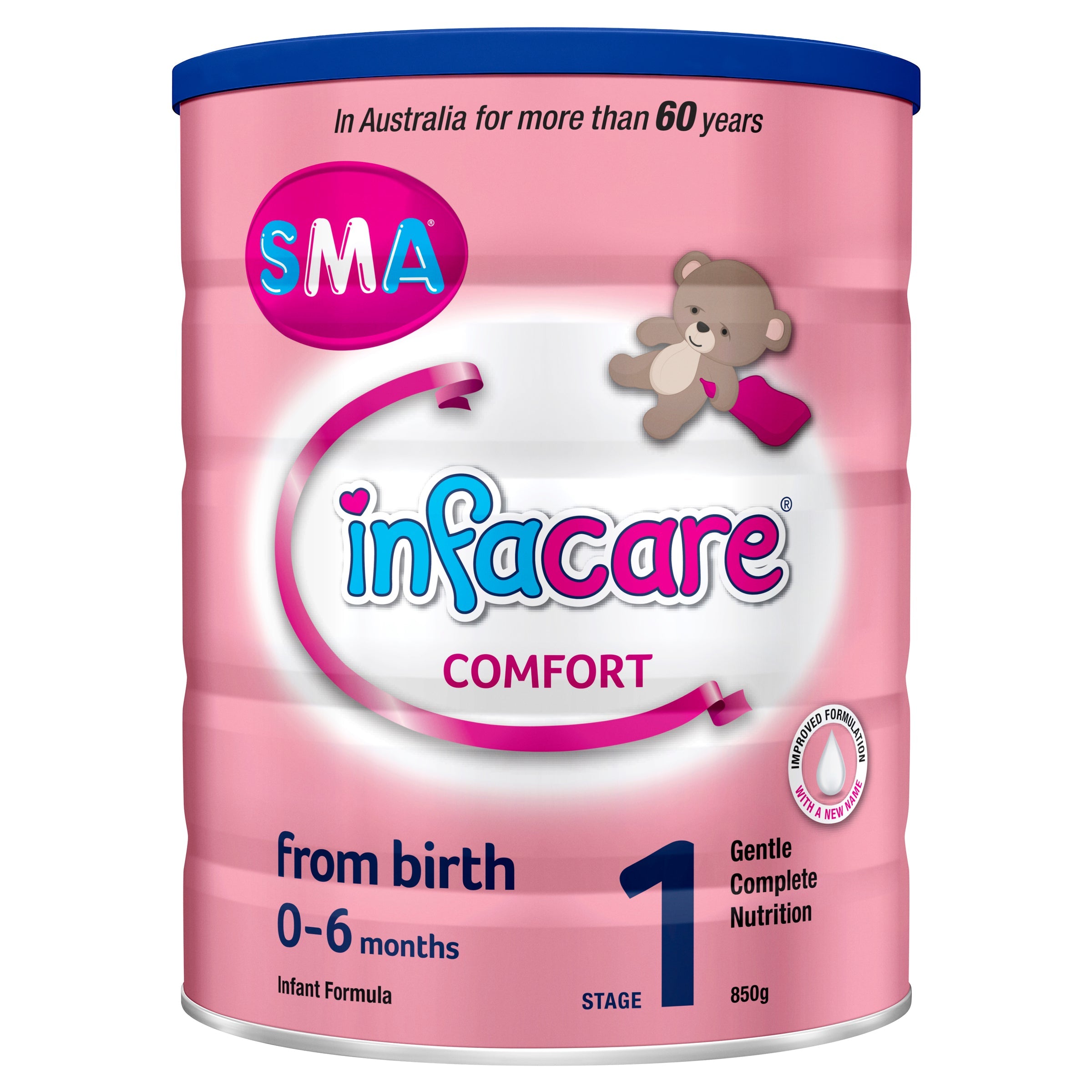 Infcare SMA INFACARE COMFORT INFANT PWDR 0-6M 850G – OzChemist Australia