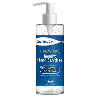 Chemists Own Antibacterial Hand Sanitiser 250ml