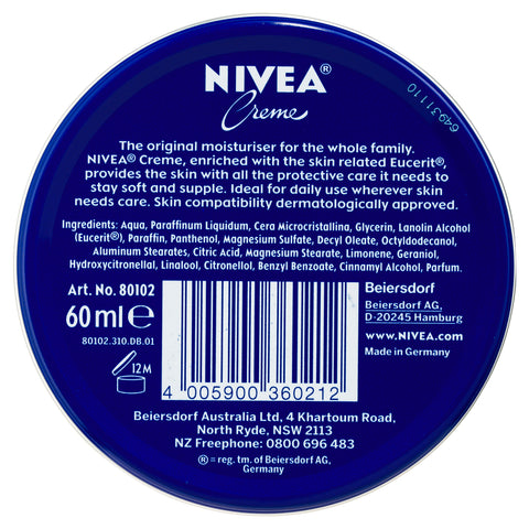 Nivea Creme Tin 60ml