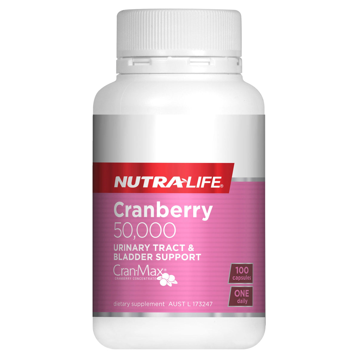 Nutra-Life Cranberry 50,000 100 Capsules