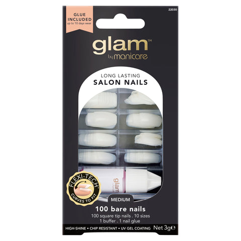 Glam By Manicare Nailglue Box 100 Nails