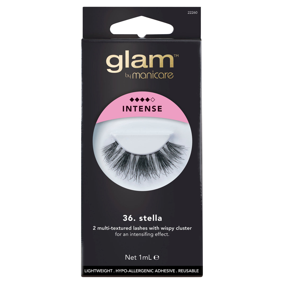 Glam By Manicare 36 Stella Lashes