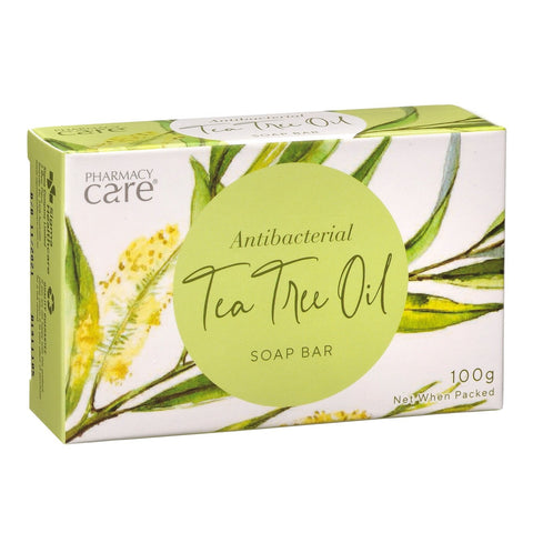 PHCY CARE BAR SOAP T/TREE OIL 100G Z8