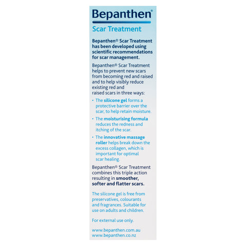 Bepanthen Scar Treatment Silicone Gel 20g