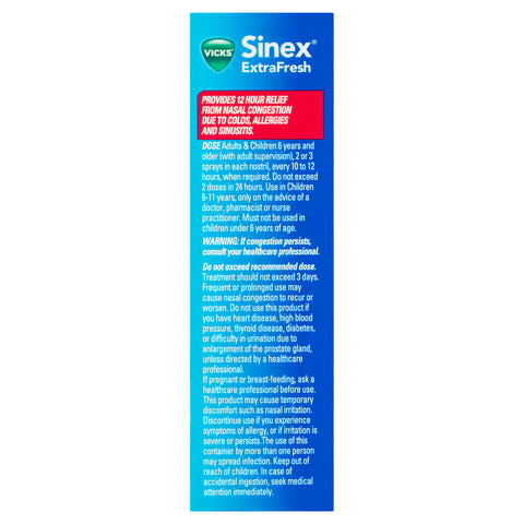 Vicks Sinex Ext Frsh Menth 15ml