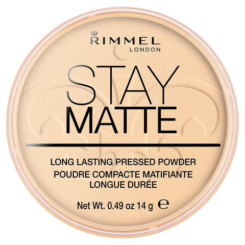 Rimmel London Stay Matte Pressed Powder Transparent 0.3Oz 8.5g