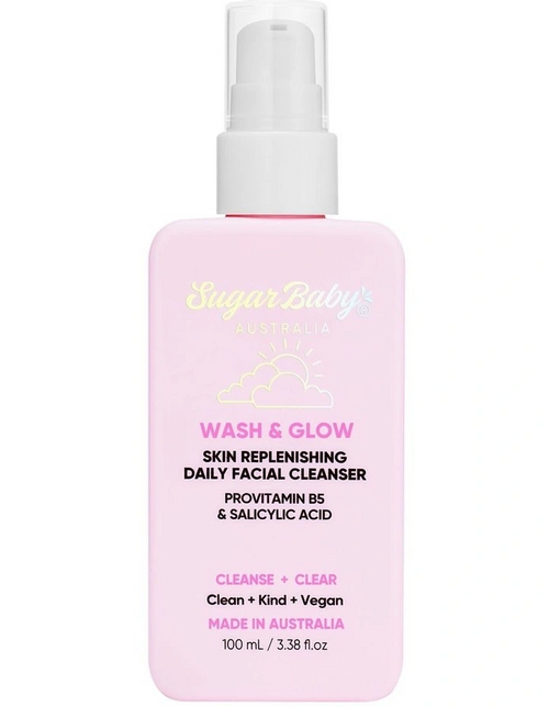 Sugar Baby Wash & Glow Facial Cleanser 100ml