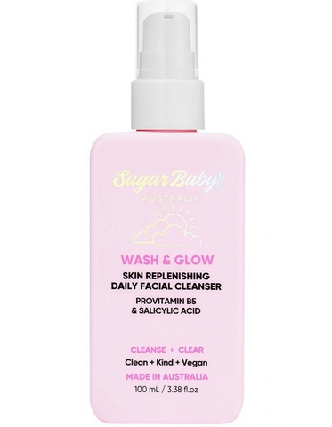 Sugar Baby Wash & Glow Facial Cleanser 100ml