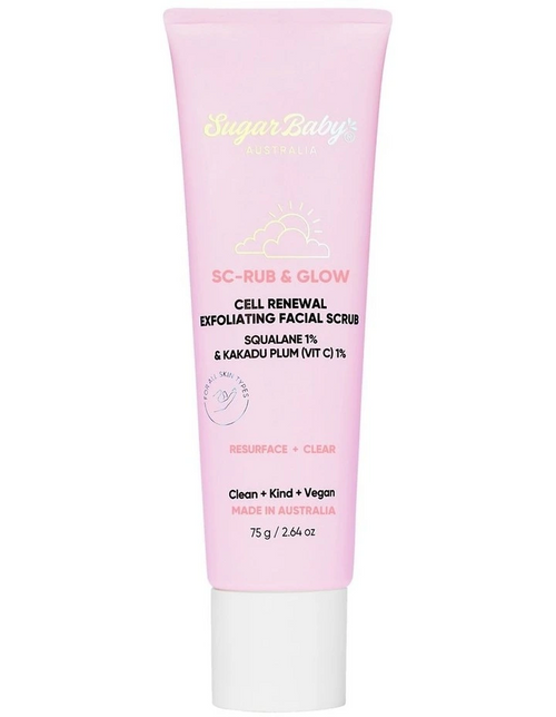 Sugar Baby Sc-rub & Glow Facial Scrub 75g