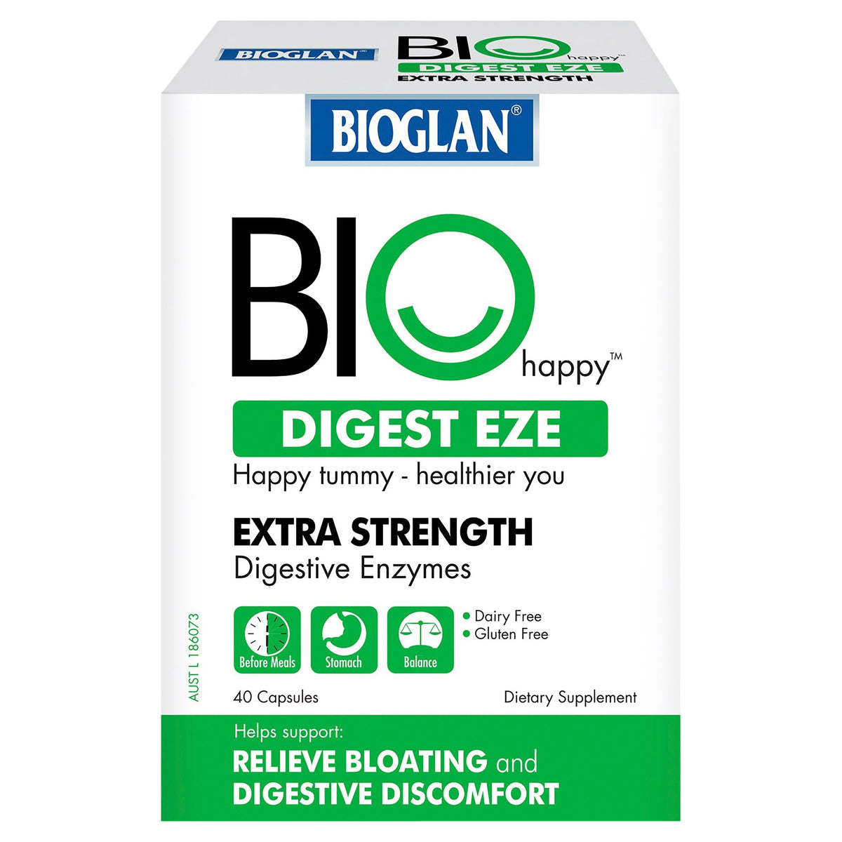 Bioglan Digest Eze 40 Capsules