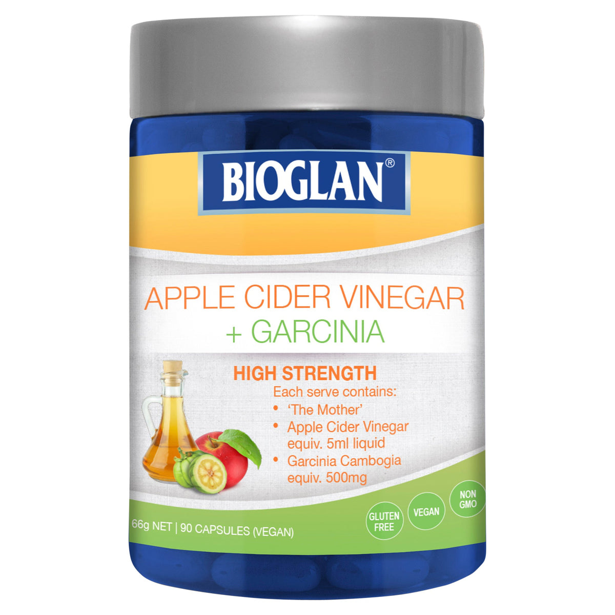 Bioglan Apple Cider Vinegar + Garcinia 90 Capsules