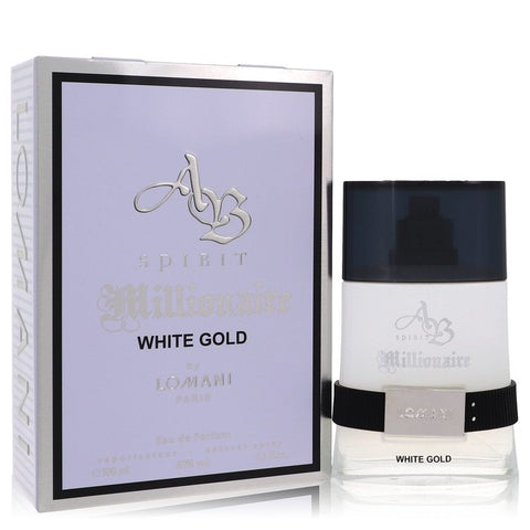 Lomani Spirit Millionaire White Gold Men EDP Spray 3.3 oz (B09MKP3JS2)