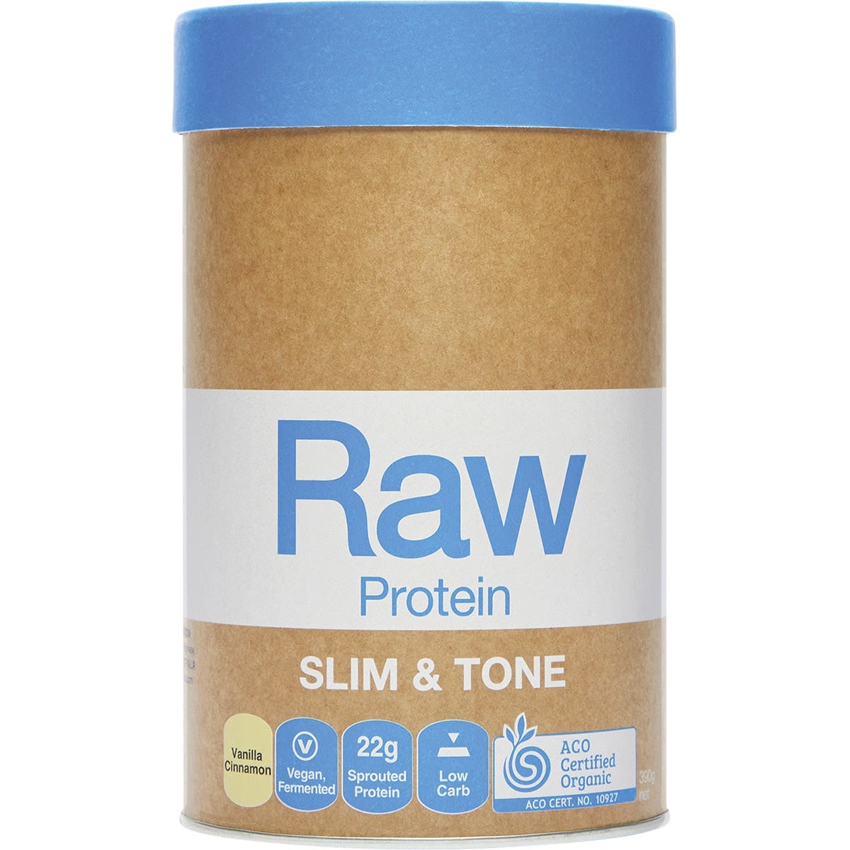 AMAZONIA Raw Protein Slim & Tone Vanilla Cinnamon 390g