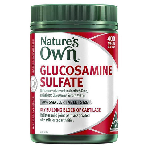 Natures Own Glucosamine Sulfate 400 Tablets