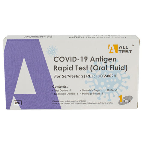 Alltest COVID-19 Oral Rapid Antigen Test 1 pack