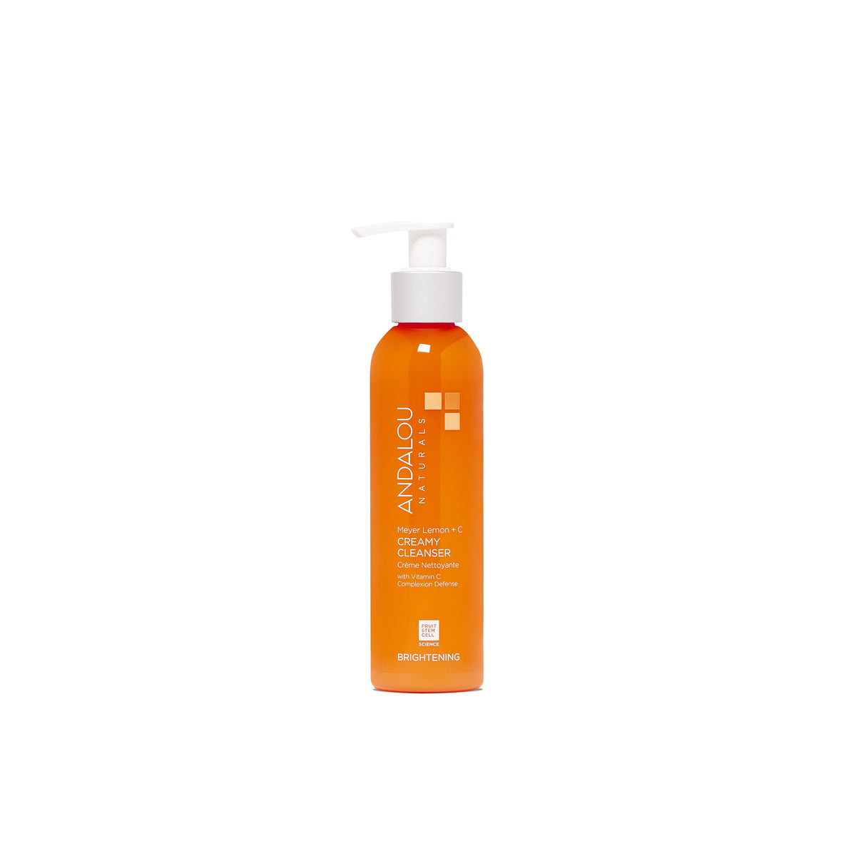 Andalou Brightening Meyer Lemon + C Creamy Cleanser 178mL