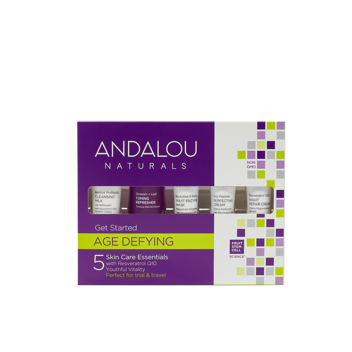 Andalou Age Defying Get Started Kit 5 Pieces