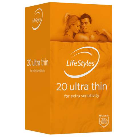 LifeStyles Ultra Thin Condoms 20 Pack