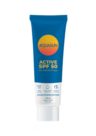 AquaSun ACTIVE SPF 50 150mL Tube