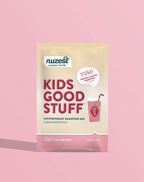 Nuzest Kids Good Stuff Sachets Wild Strawberry 15g