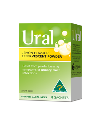 Ural Effervescent Powder 8 Sachets