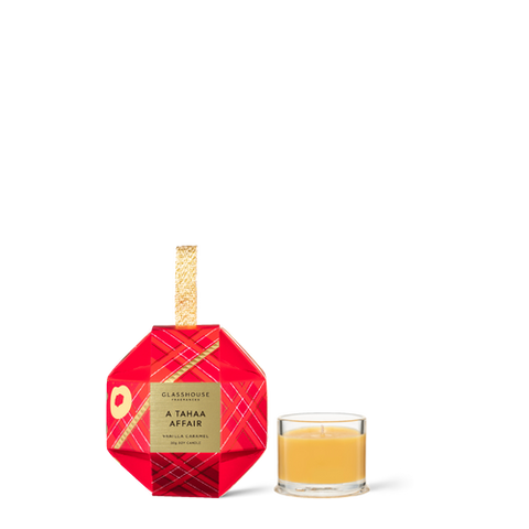 Glasshouse Fragrances A Tahaa Affair Bauble Candle 30g