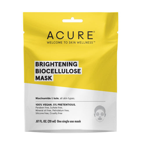 Acure Brightening Biocellulose Mask 20ml
