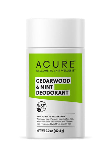 Acure Cedarwood & Mint Deoderant 64g