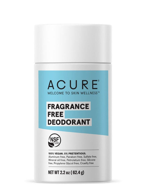 Acure Fragrance Free Deoderant 64g