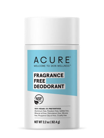Acure Fragrance Free Deoderant 64g