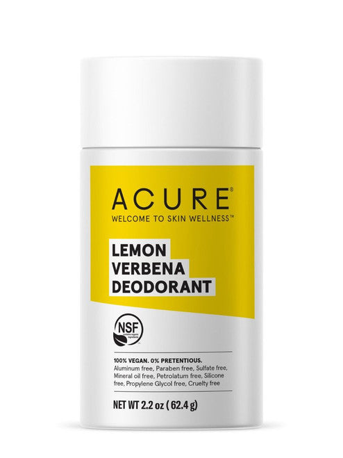 Acure Lemon Verbena Deoderant 64g
