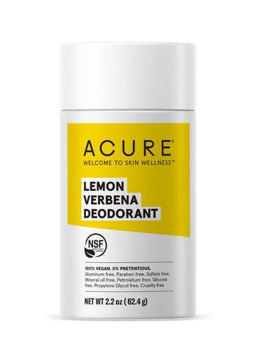 Acure Lemon Verbena Deoderant 64g