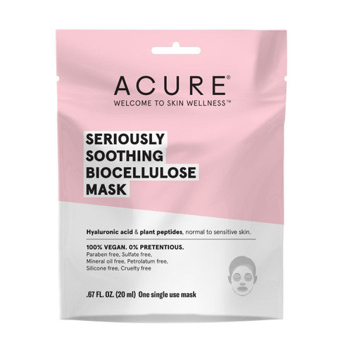 Acure Seriously Soothing Biocellulose Mask 20ml