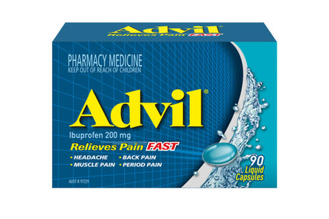 Advil Liquid Capsules 90 Pack