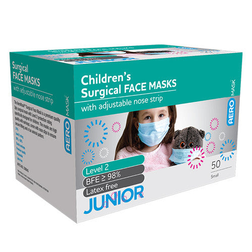 Aero Healthcare AEROMASK Childrens Surgical Mask 50 Pack