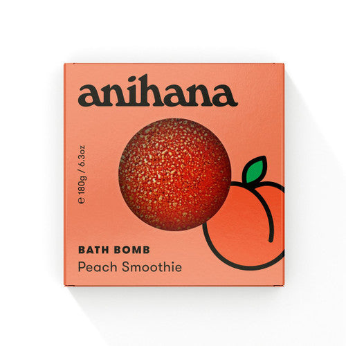 Anihana Peach Smoothie Bath Bomb 180g