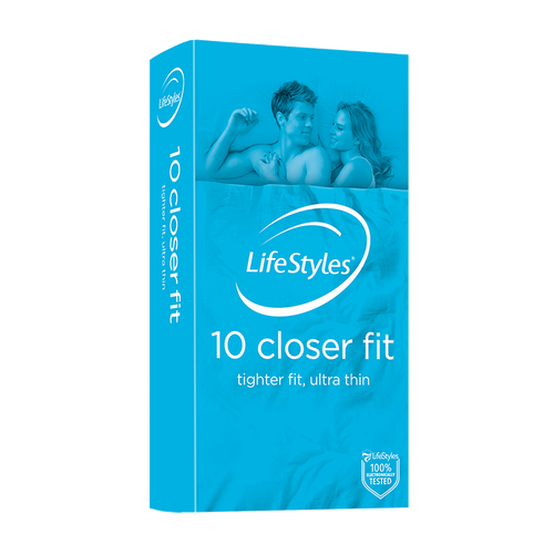 Ansell-LifeStyles Closer Fit Condoms 10 Pack