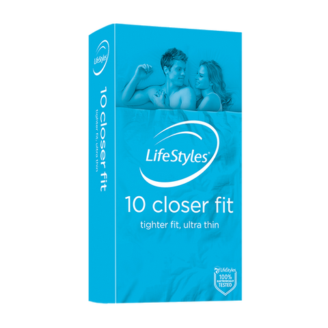 Ansell-LifeStyles Closer Fit Condoms 10 Pack