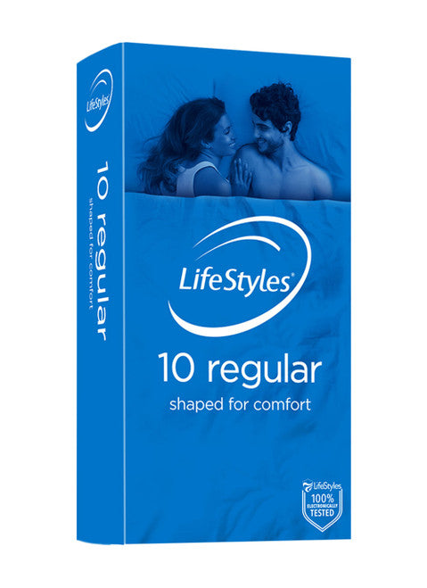 Ansell-LifeStyles Regular Condoms 10 Pack