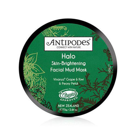 Antipodes Halo Skin-Brightening Facial Mud Mask 75g
