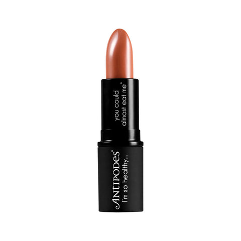 Antipodes Moisture-Boost Natural Lipstick Queenstown Hot Chocolate 4g